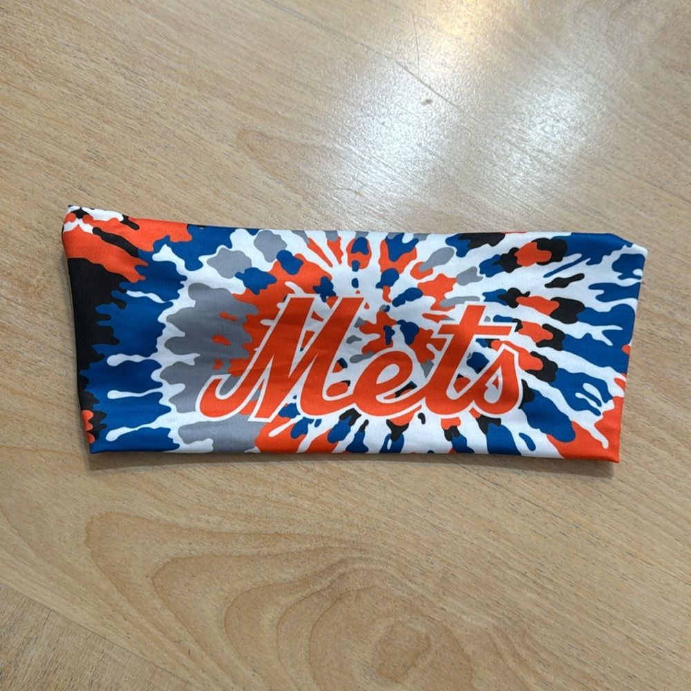 NWOT New York Mets headband tie-dye